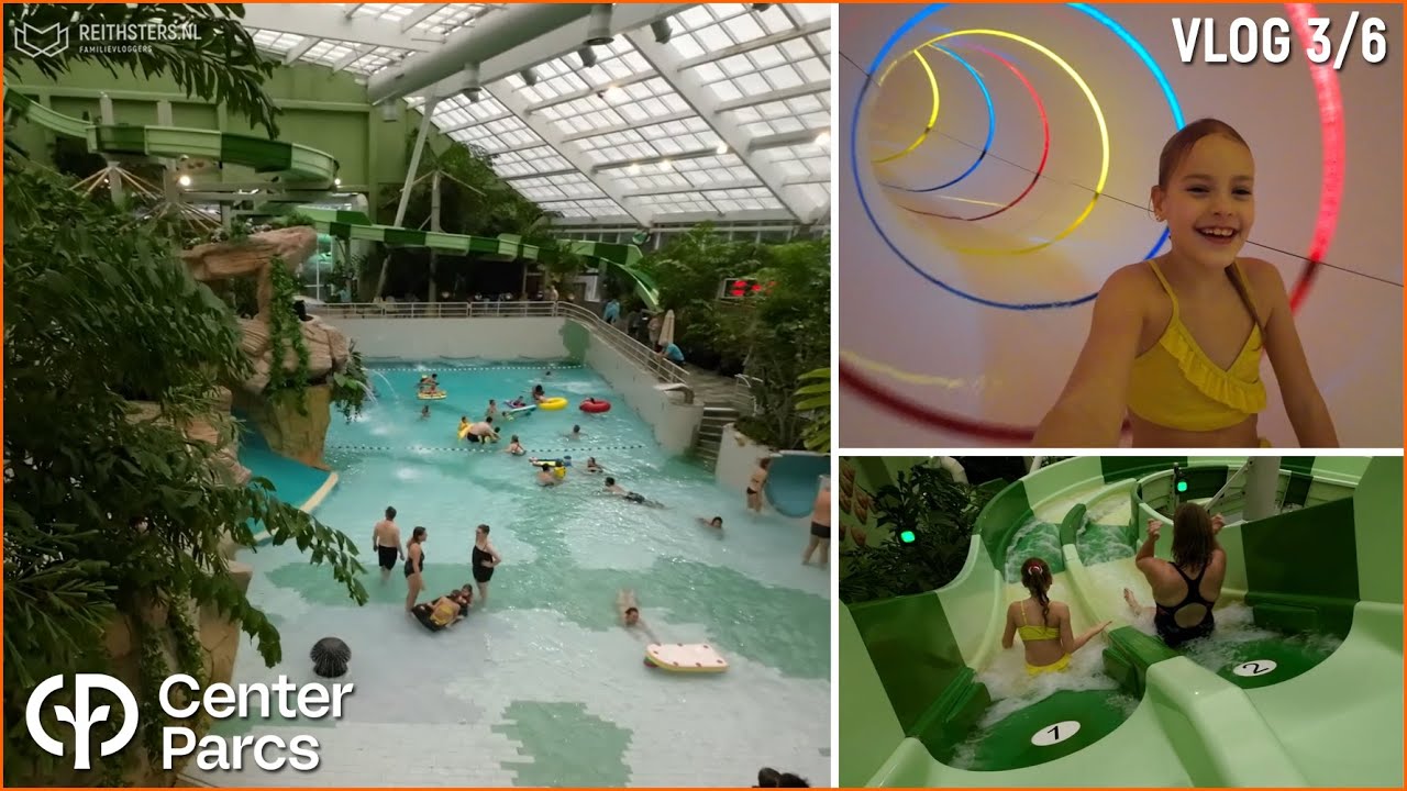 GLIJBANEN TESTEN OP EERSTE KERSTDAG IN CENTERPARCS LES ARDENNES - VLOG #539