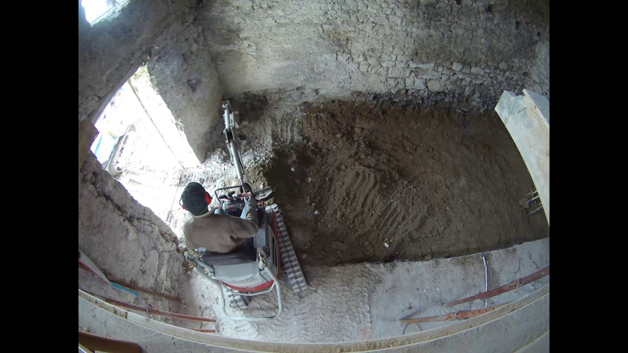 D&eacute;caissage d'un RdC (Chantier du WE)