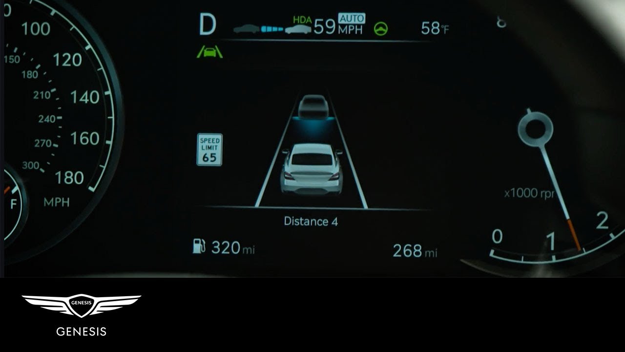 Smart Cruise Control Overview | Genesis G70 | How-To | Genesis USA
