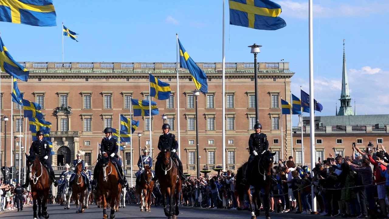Kunglig Nationaldagen Kortege, Stockholm 2023.