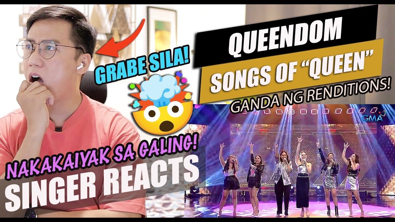QUEENDOM - SONGS OF QUEEN [All-Out Sundays] | SINGER REACTION