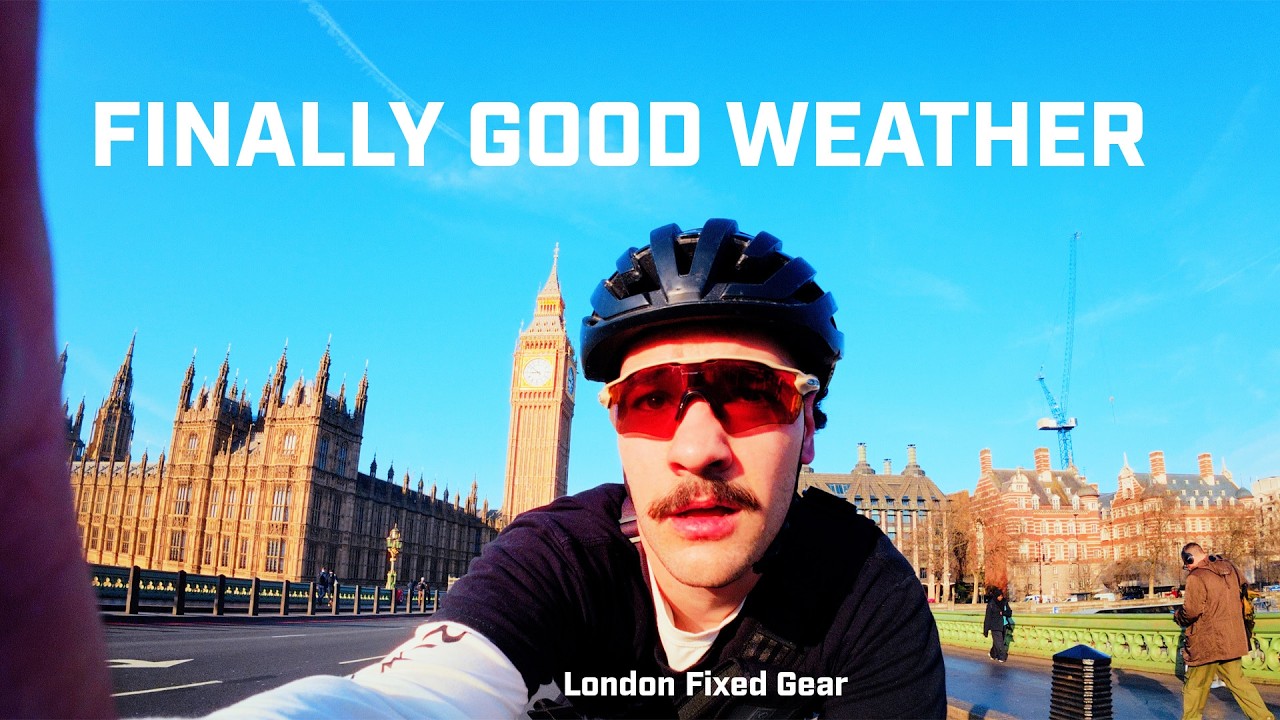 A pleasant commute in London- Fixed Gear Brakeless