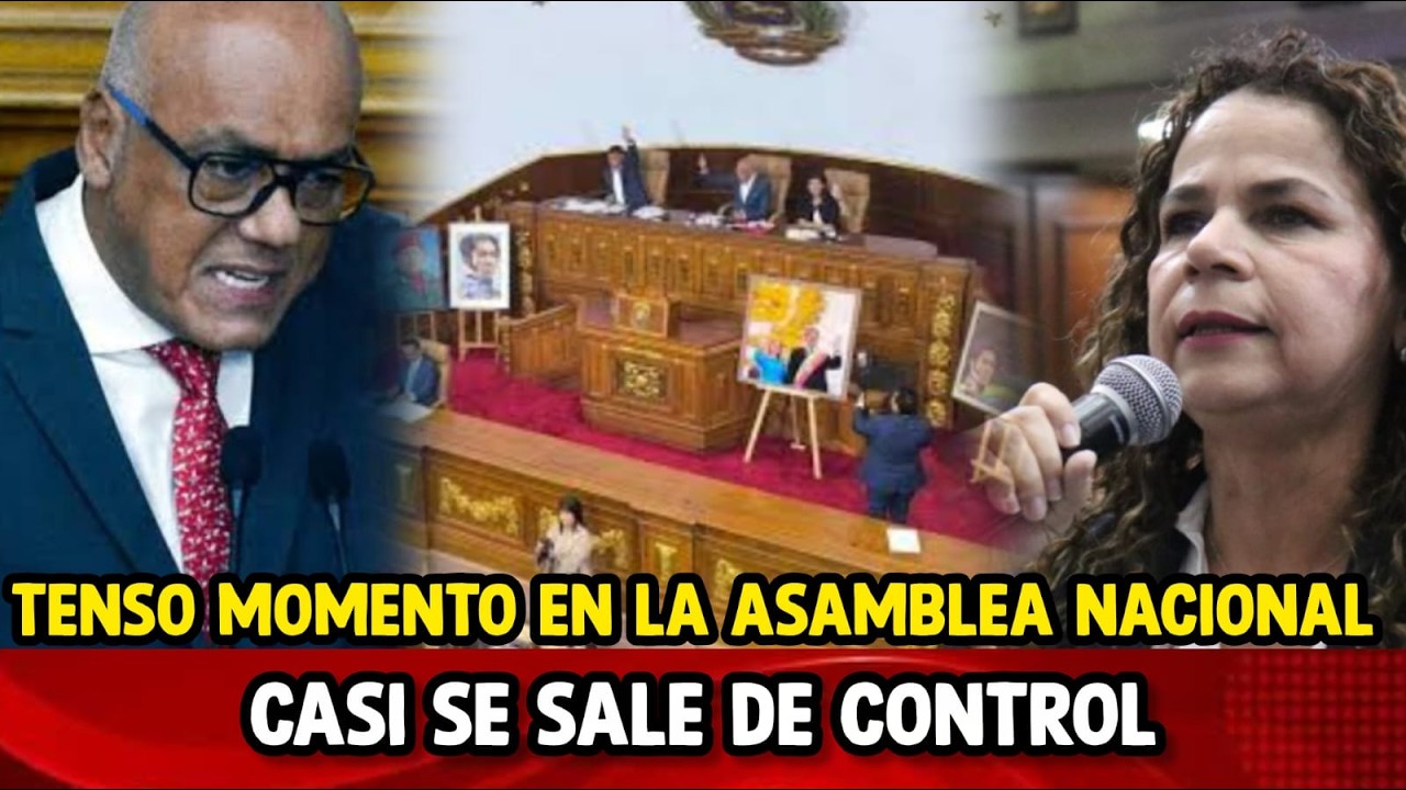 🔴TENS0 MOMENTO EN LA ASAMBLEA NACIONAL DE VENEZUELA POR LÉY DE AMNlSTÍA