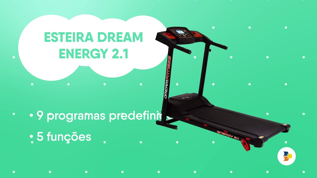 Esteira Eletr&ocirc;nica Dream Energy 2.1 | Lojas Colombo