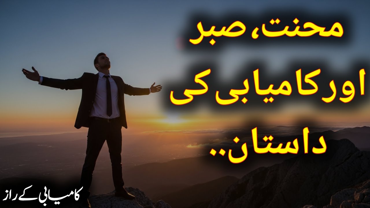 روز مرہ کے چھوٹے قدم محنت، صبر اور کامیابی کی داستان  | بڑی کامیابی کا راز