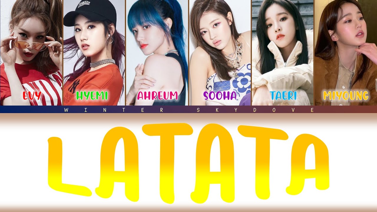 How would my girl group “MY I” sing LATATA by (G)I-DLE