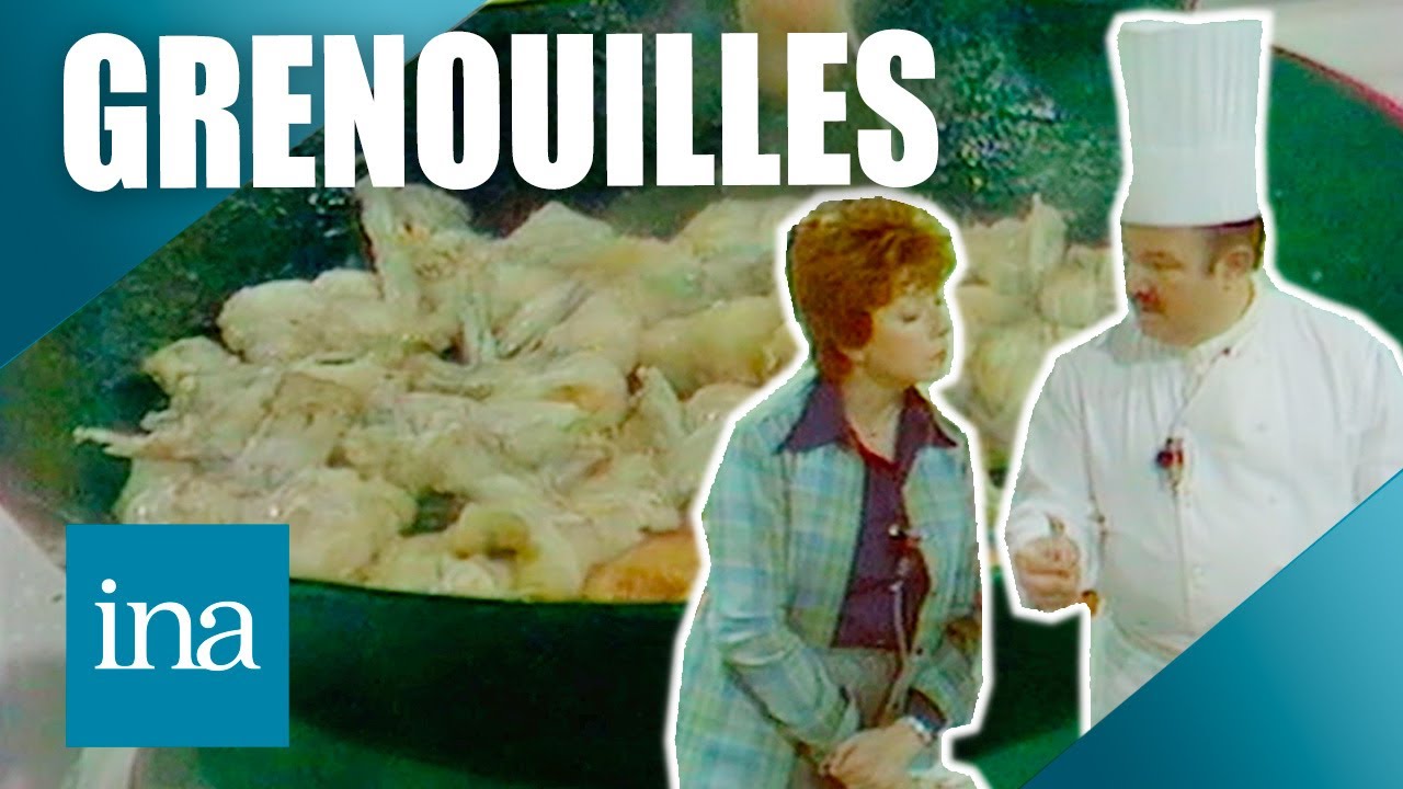 Les grenouilles à la crème par Pierre Troisgros 🐸 | INA Les Recettes Vintage