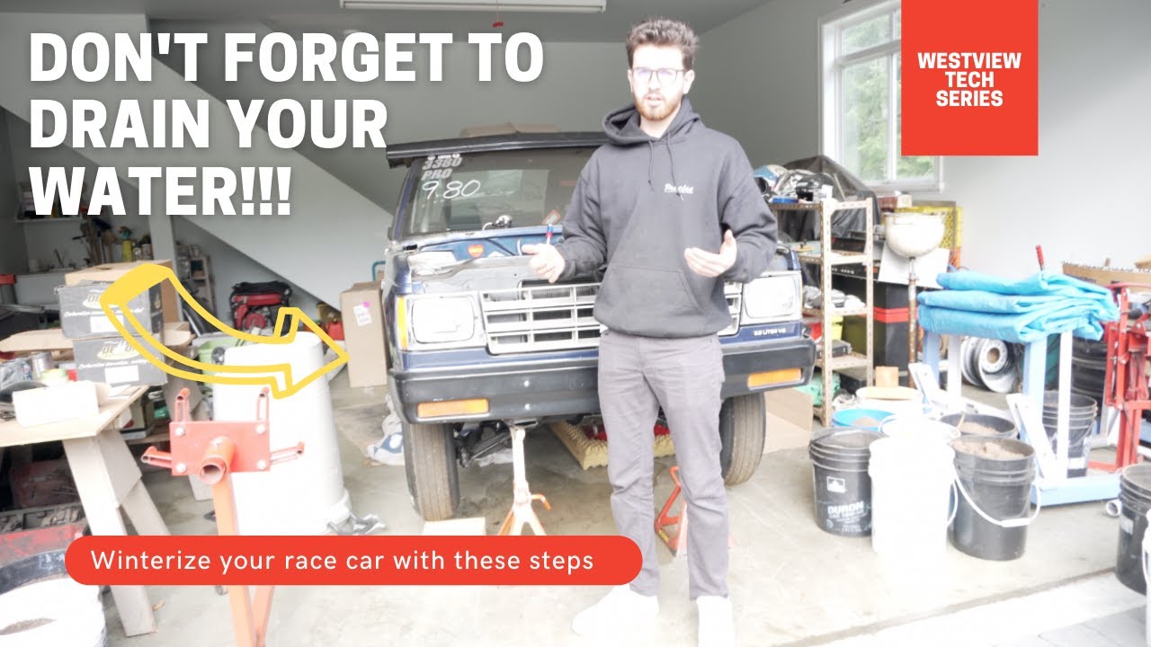 How to Prepare Your Race Car for Winter/Storage