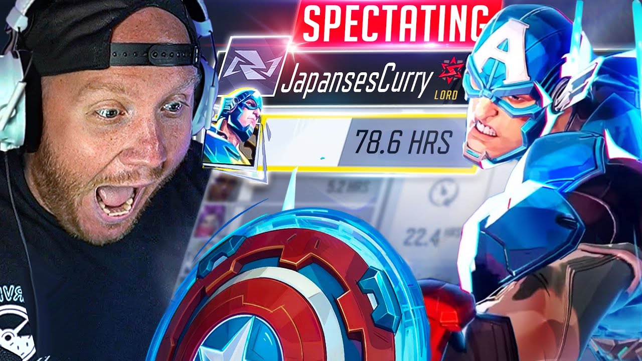SPECTATING THE #1 CAPTAIN AMERICA IN MARVEL RIVALS
