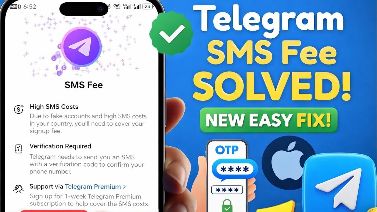 Telegram Login Problem In Nepal | Telegram SMS Fee Problem