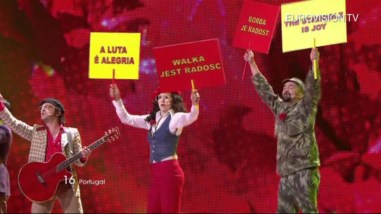 Homens Da Luta - Luta É Alegria (Portugal) - Live - 2011 Eurovision Song Contest 1st Semi Final