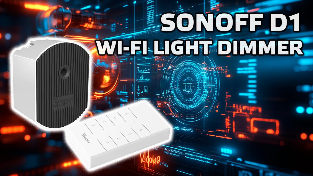 Sonoff D1 - ściemniacz Wi-Fi do oświetlenia, do okrągłej puszki