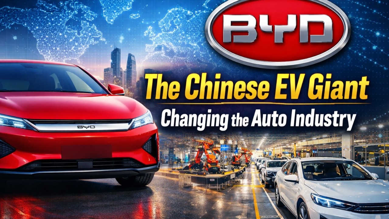 BYD: The EV Giant Challenging Tesla.