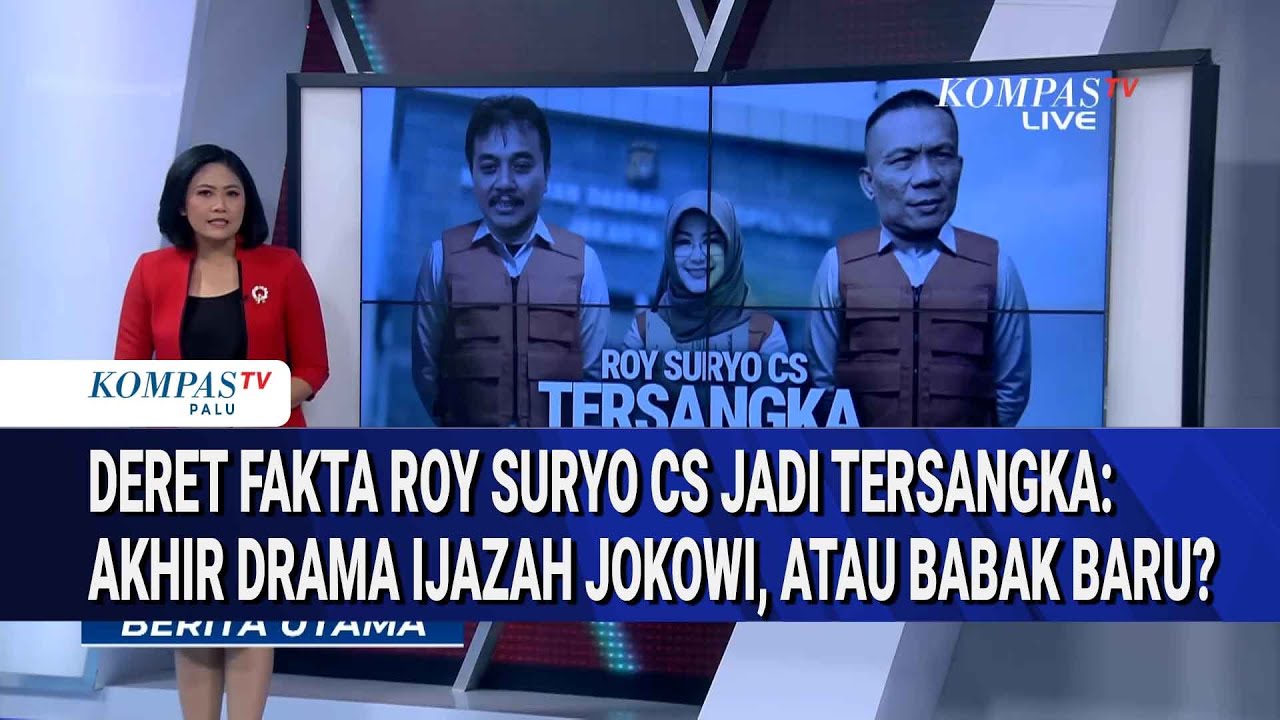 Deret Fakta Roy Suryo CS Jadi Tersangka: Akhir Drama Ijazah Jokowi, atau Babak Baru?