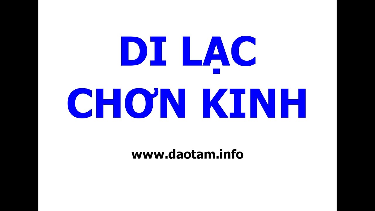 DAOCAODAI - DI LẠC CHƠN KINH