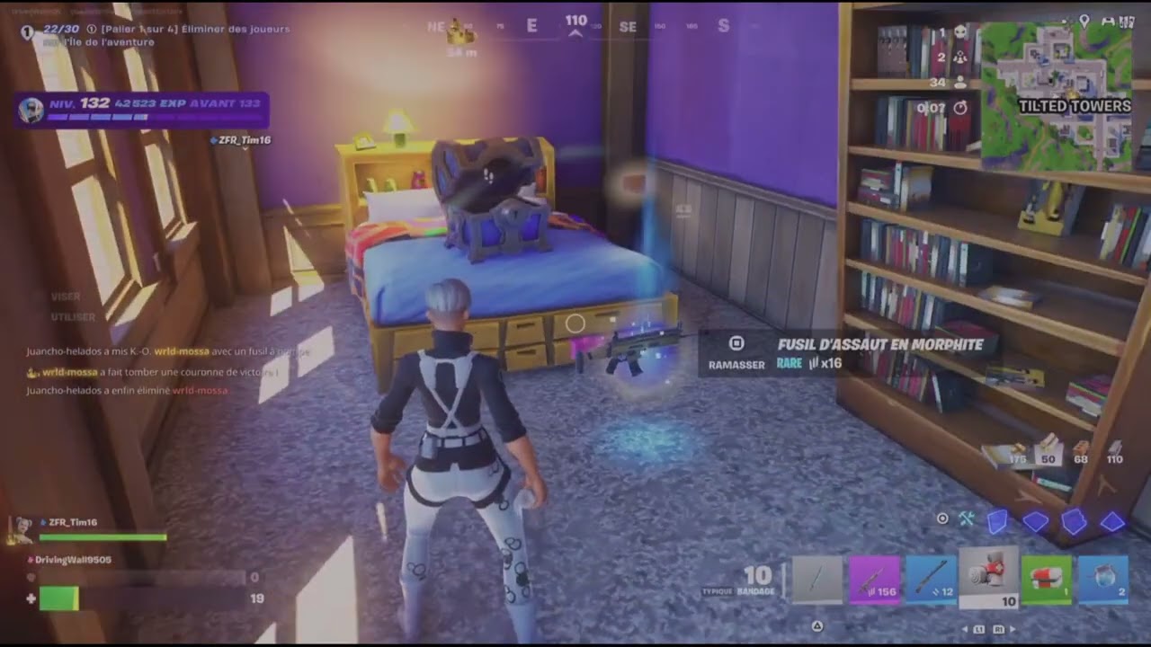 Je rage sur fortnite
