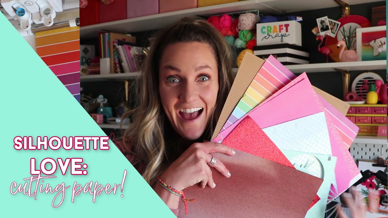 Silhouette Love: Cutting paper with the Cameo