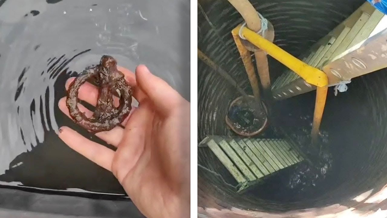 Draining A 250-Year-Old Well In Garden