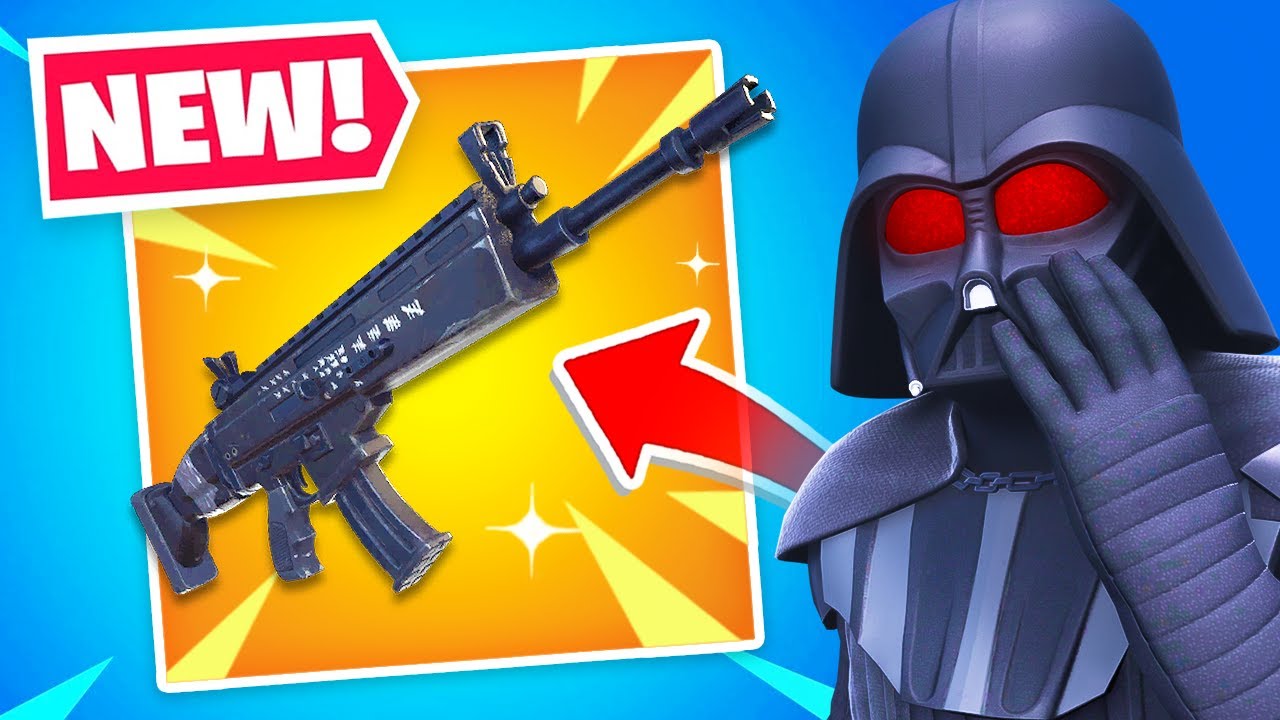 The *NEW* SCAR in Fortnite!?