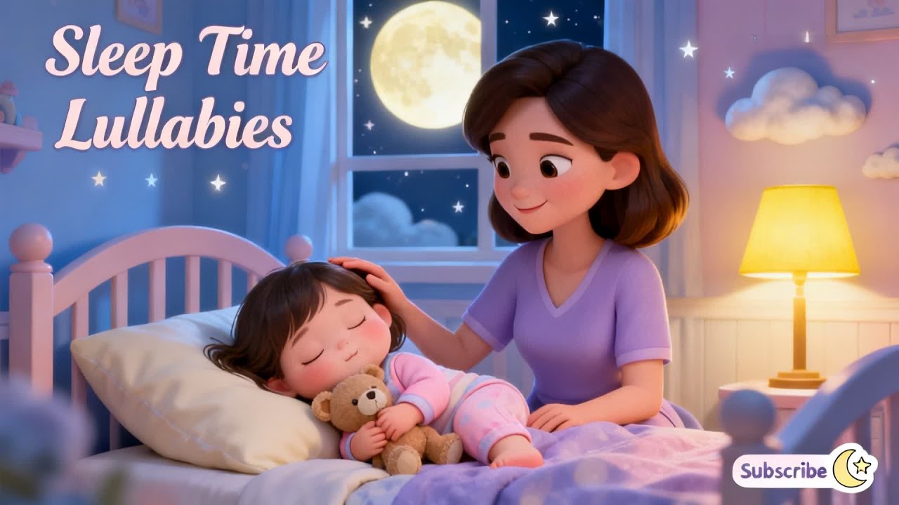 Bed Time Lullabies | Gentle Bedtime Songs for Babies | Deep Sleep Music @LunaandMiloTV#kidslullaby