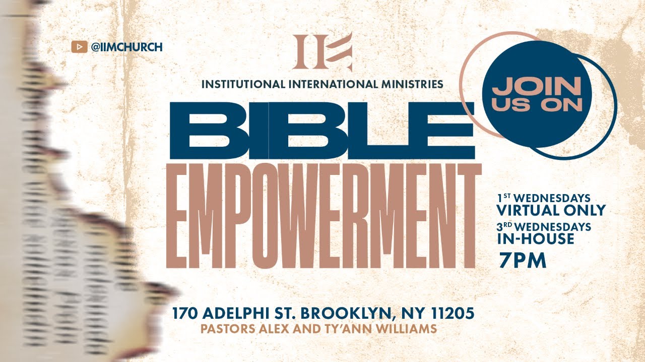 Bible Empowerment | Institutional International Ministries