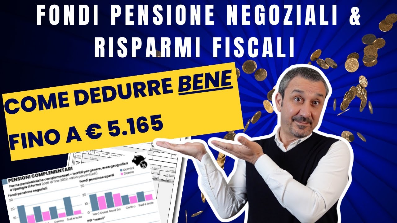 Fondo Pensione Negoziale e quota datoriale come funziona | Scopri come dedurre BENE i 5165€ 💰