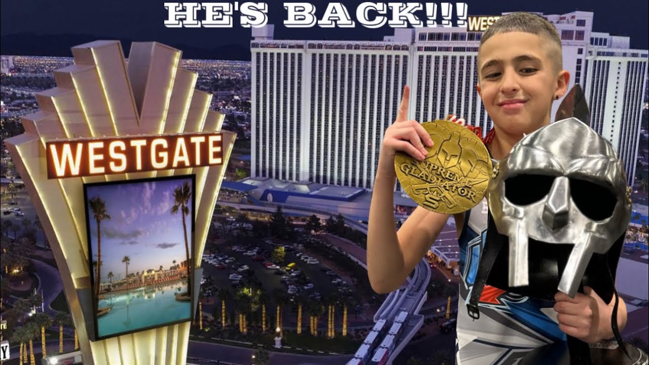 HE’S BACK!!!! JJ wrestling at the Supreme Gladiator