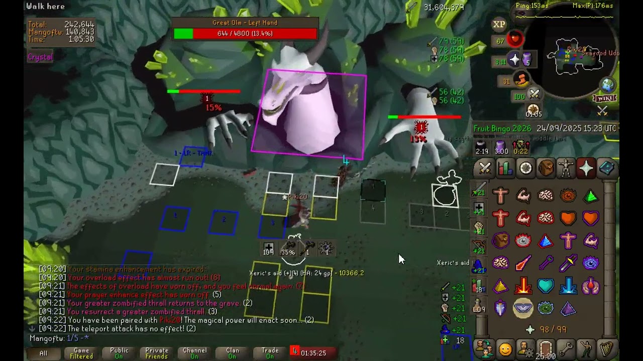Cox Duo 2+21 Example Run