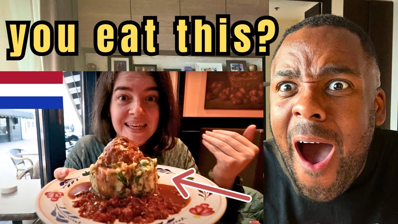 Brit Reacts to Top 10 Dutch Foods You Must Try In AMSTERDAM!