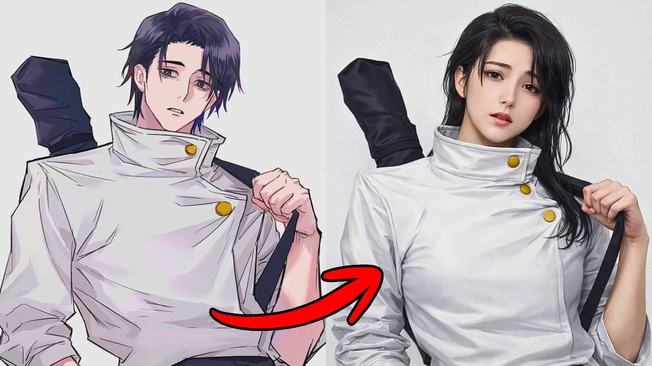 Jujutsu Kaisen Gender Swap in Real Life (AI) - Part - 1