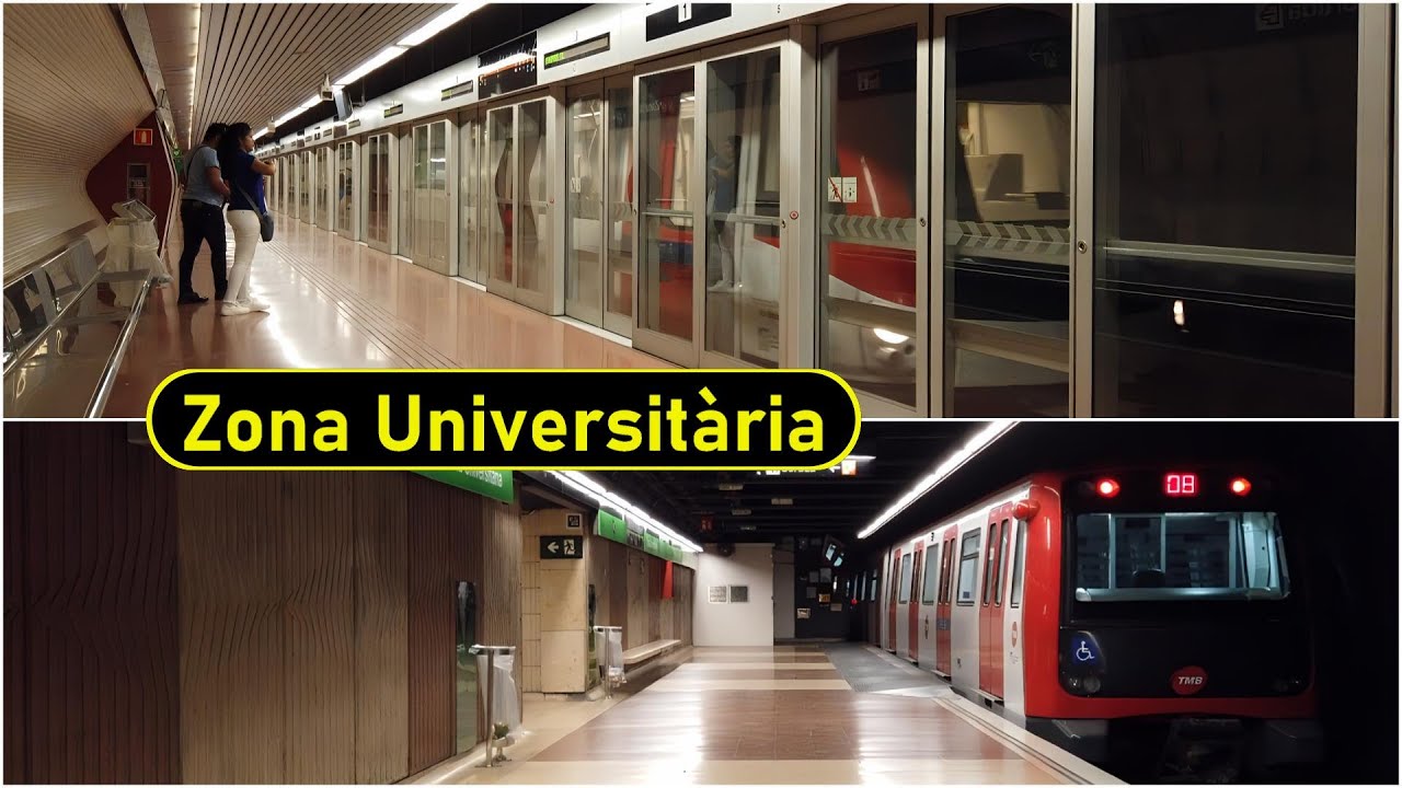 Metro Station Zona Universitària - Barcelona 🇪🇸 - Walkthrough 🚶