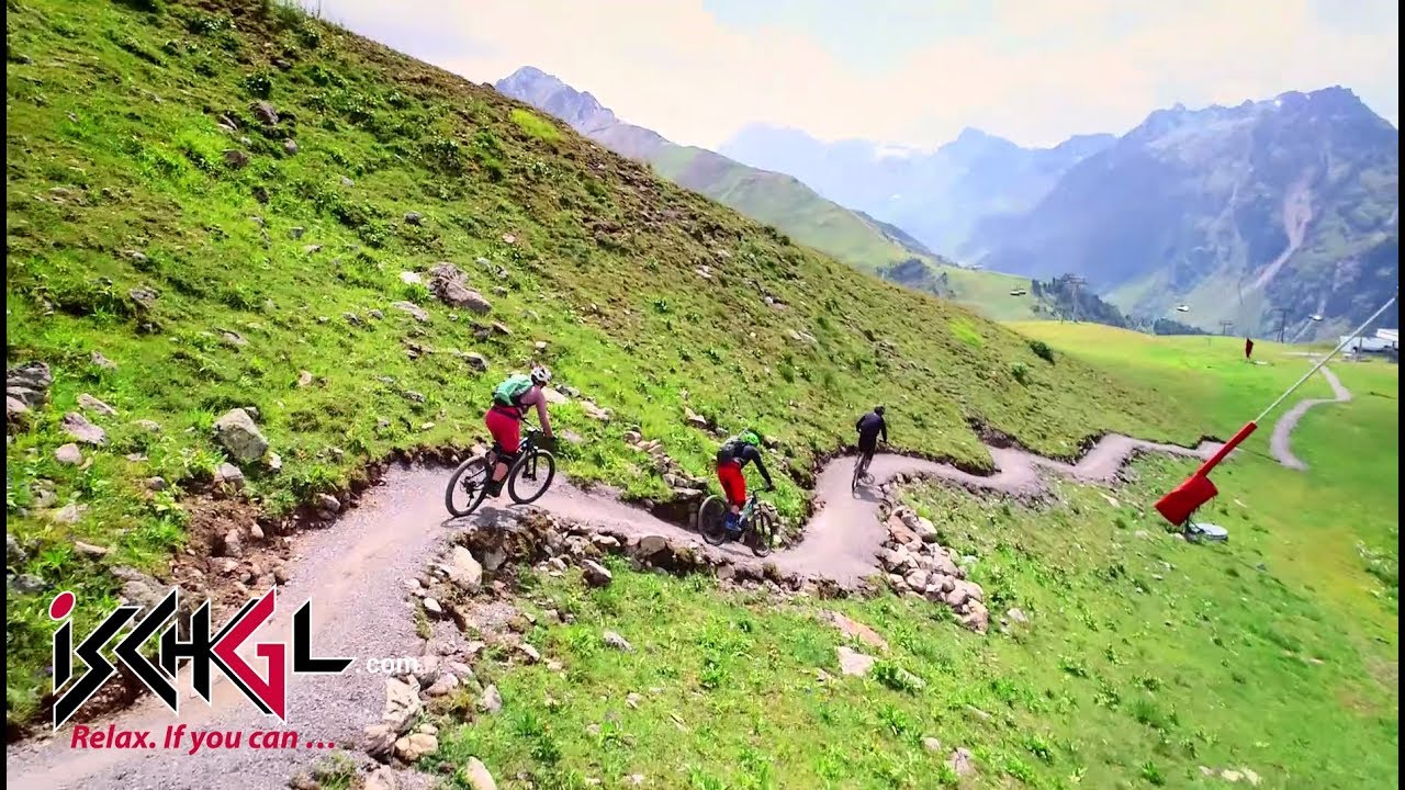 New Mountainbiketrail Flimjoch in Ischgl-Samnaun, Singletrail Silvretta Arena