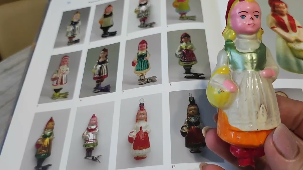 Посылки из прошлого. винтажные ёлочные игрушки.