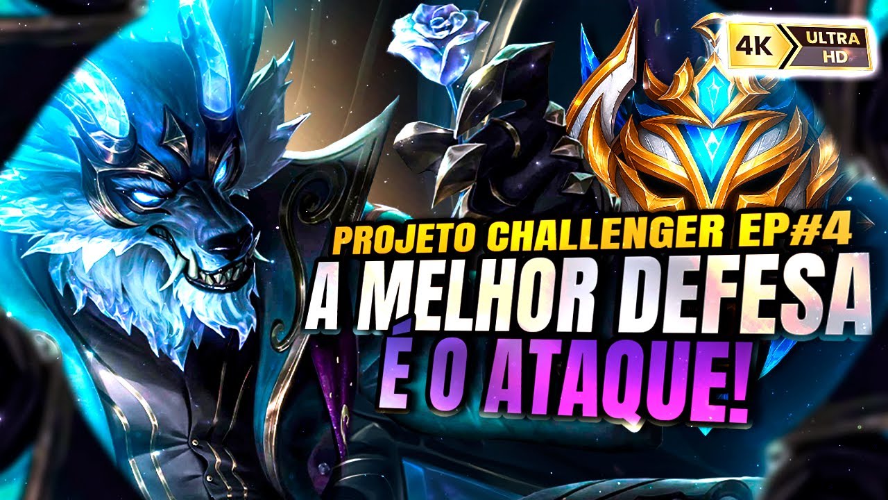 O CAMPEÃO MAIS FÁCIL PRA SUBIR DE ELO! PROJETO CHALLENGER EP #4 | LOL WILD RIFT