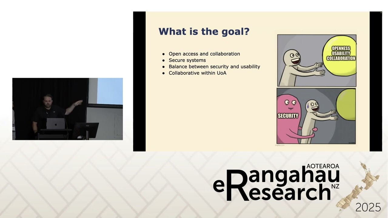 The &ldquo;s&rdquo; in &ldquo;eResearch&rdquo; Stands for Security - Sean Matheny, University of Auckland