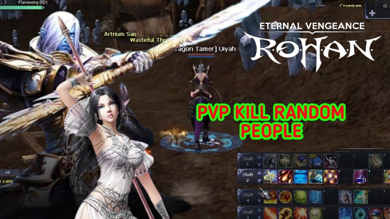 PVP ALERT - KILL RANDOM PEOPLE ROHAN ONLINE | Rohan Eternal Vengeance