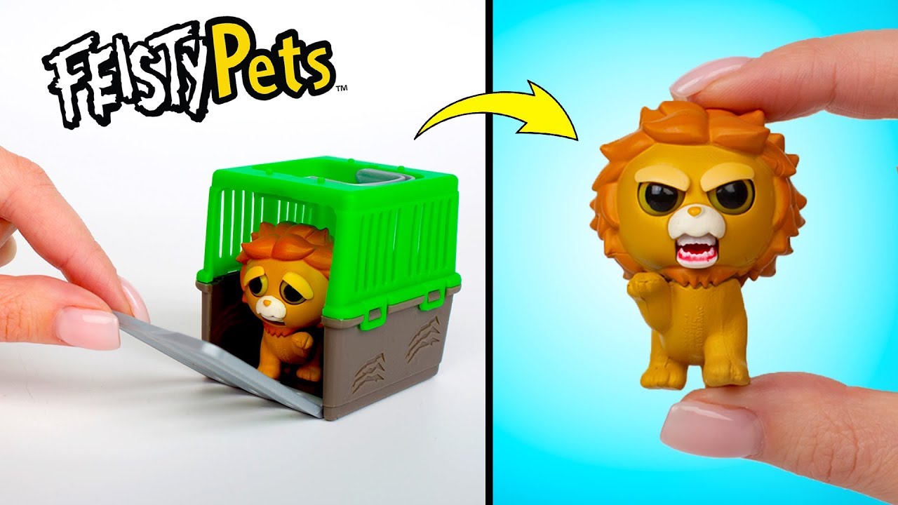 Déballage de Feisty Pets Mini Misfits 🦁👹