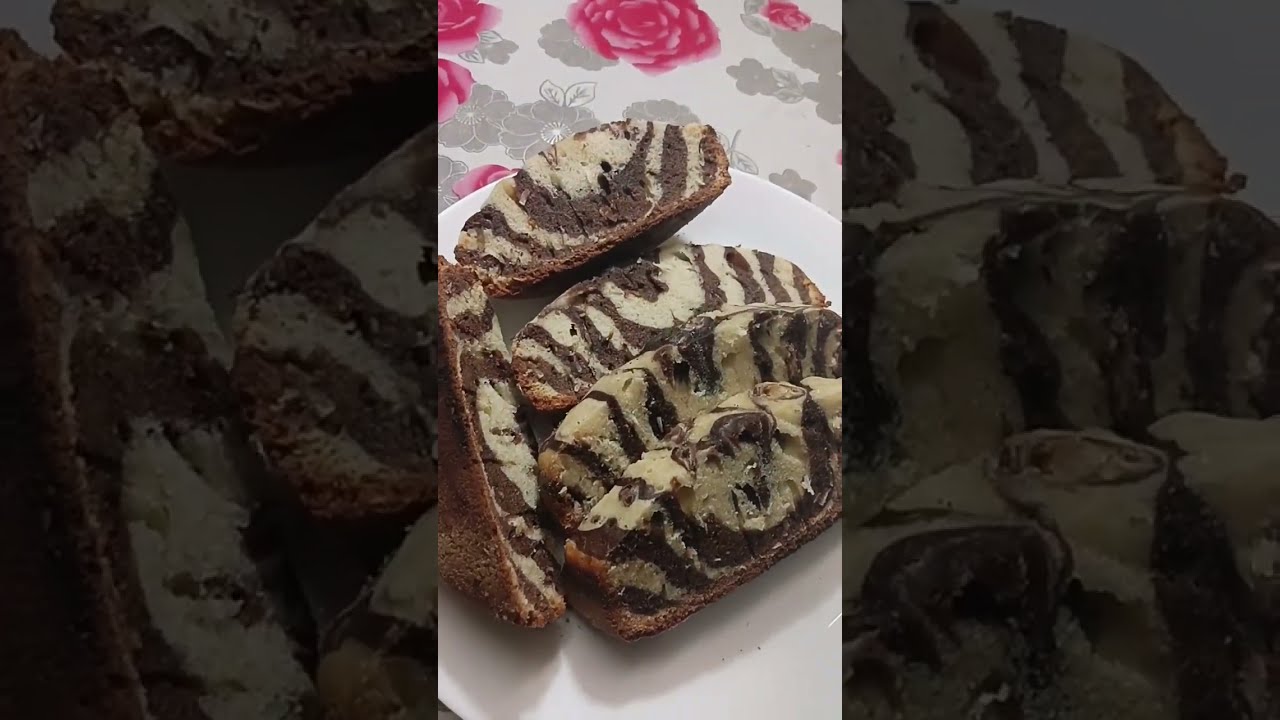 Christmas special Zebra cake 😋🍰🥧#trending #food #bakingrecipes #viral #cakebaking 