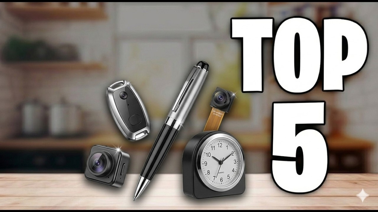 Top 5 Spy Cameras of 2026 You Need to Know NOW!