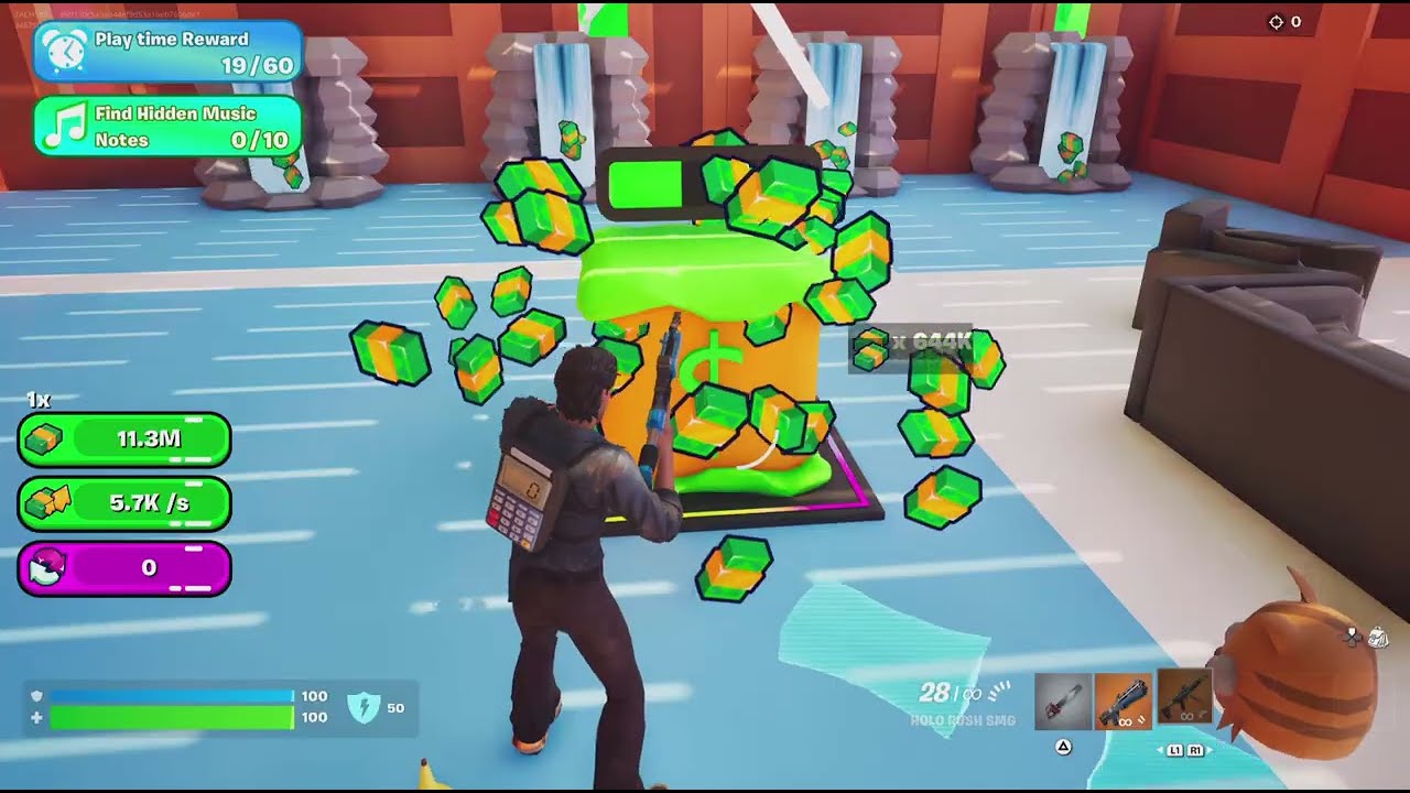FORTNITE INFINITE TREE HOUSE TYCOON 2 PS5