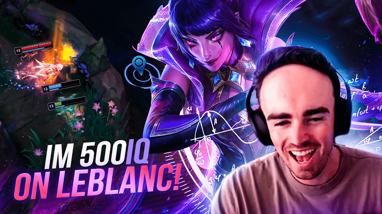 500IQ OUTPLAYS On Leblanc!! | Midbeast