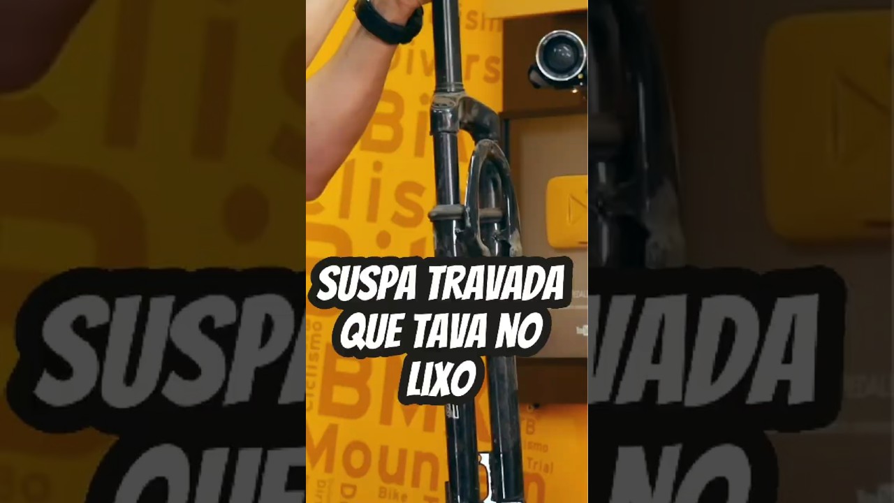 Suspens&atilde;o travada tem jeito? Pedaleria