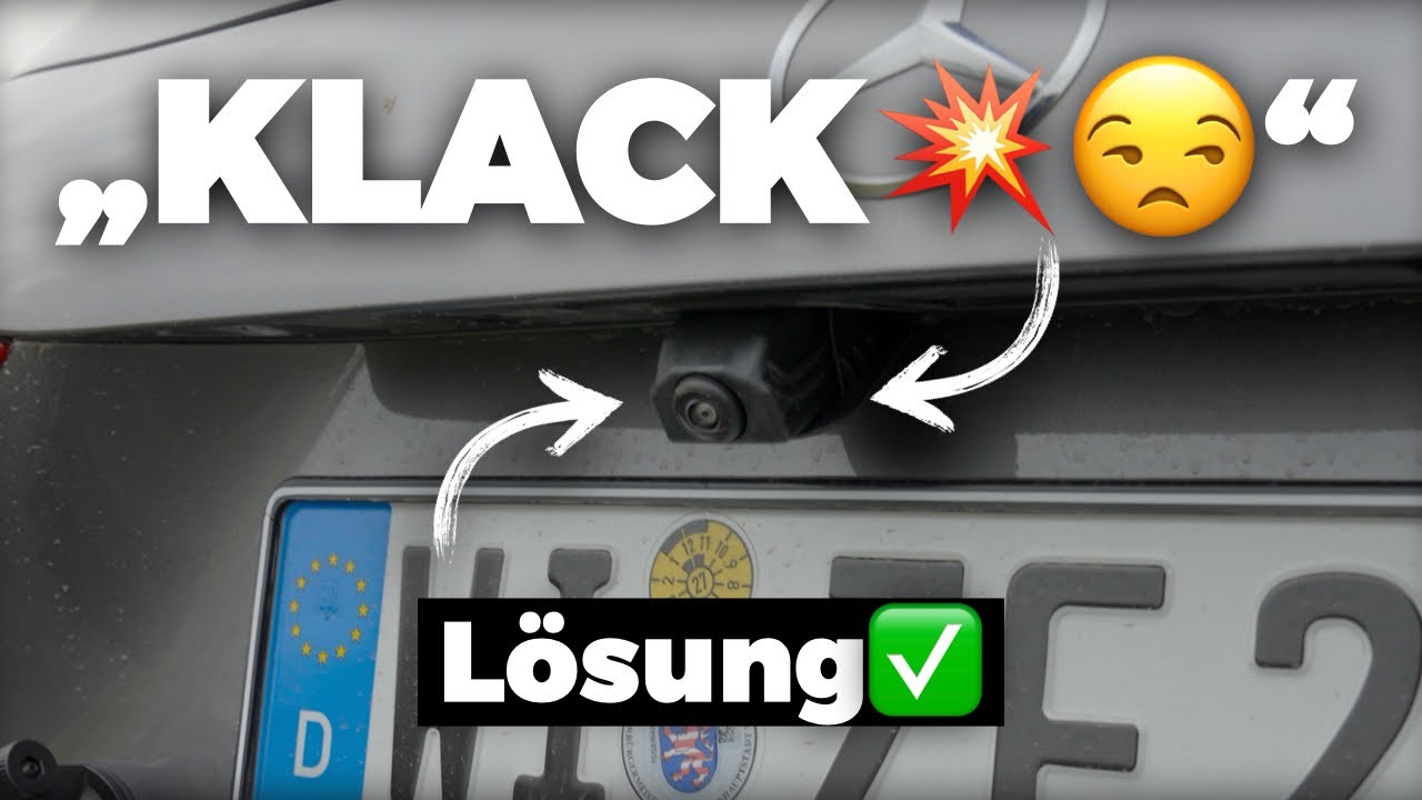 Rückfahrkamera Geheimnis - So wirst Du das nervige Geräusch los! 📸