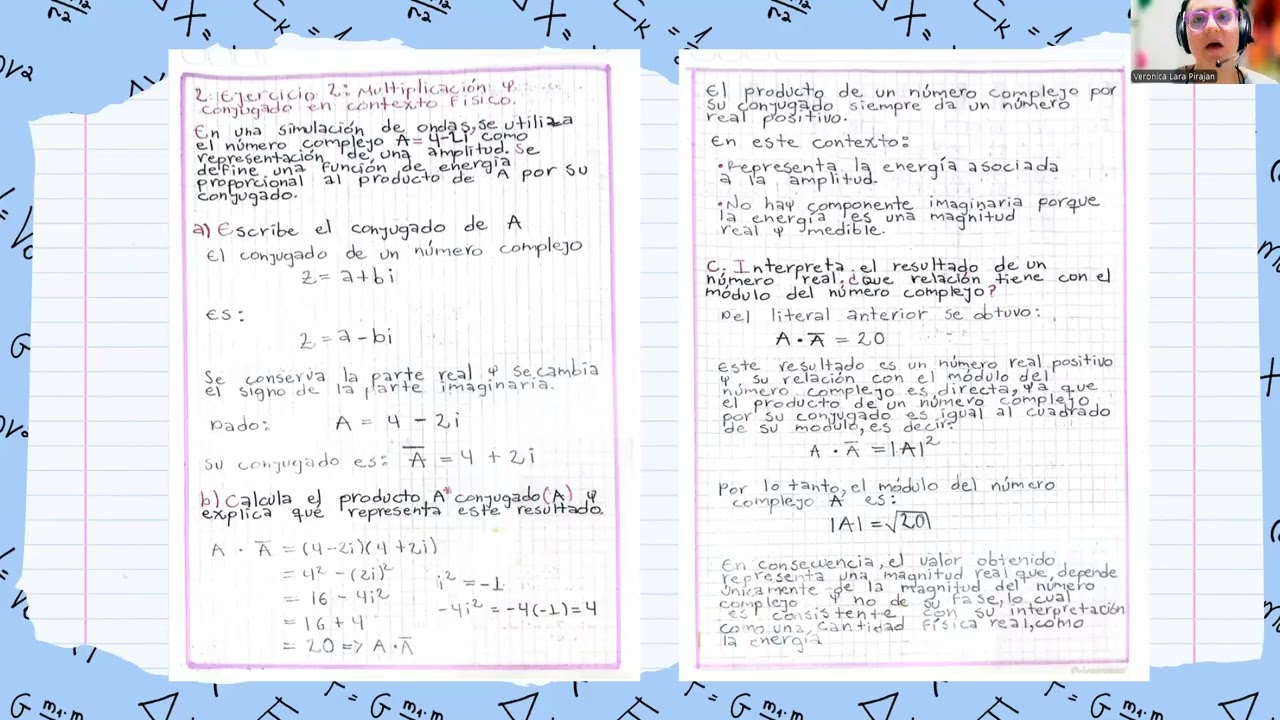 Ejercicio 2 Numeros Complejos Veronica Lara Pirajan