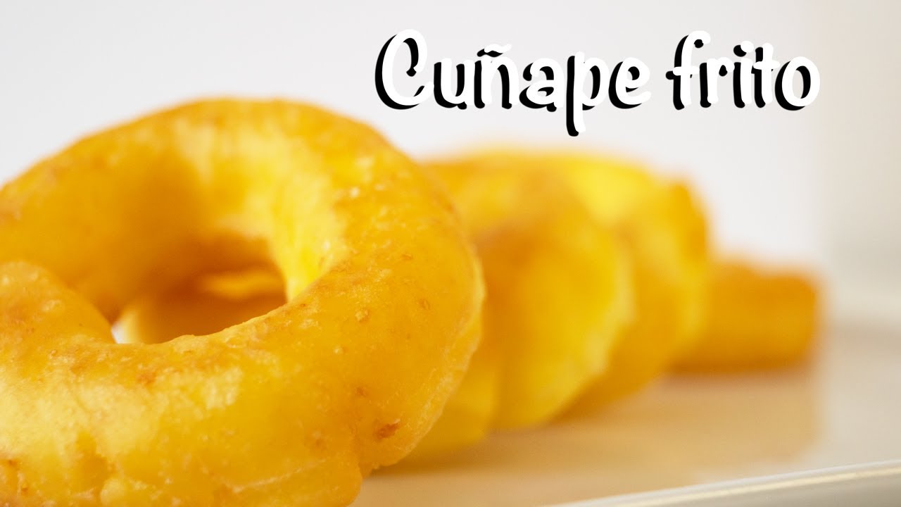 Cómo hacer cuñapes fritos 🧀 Receta boliviana #39 🇧🇴