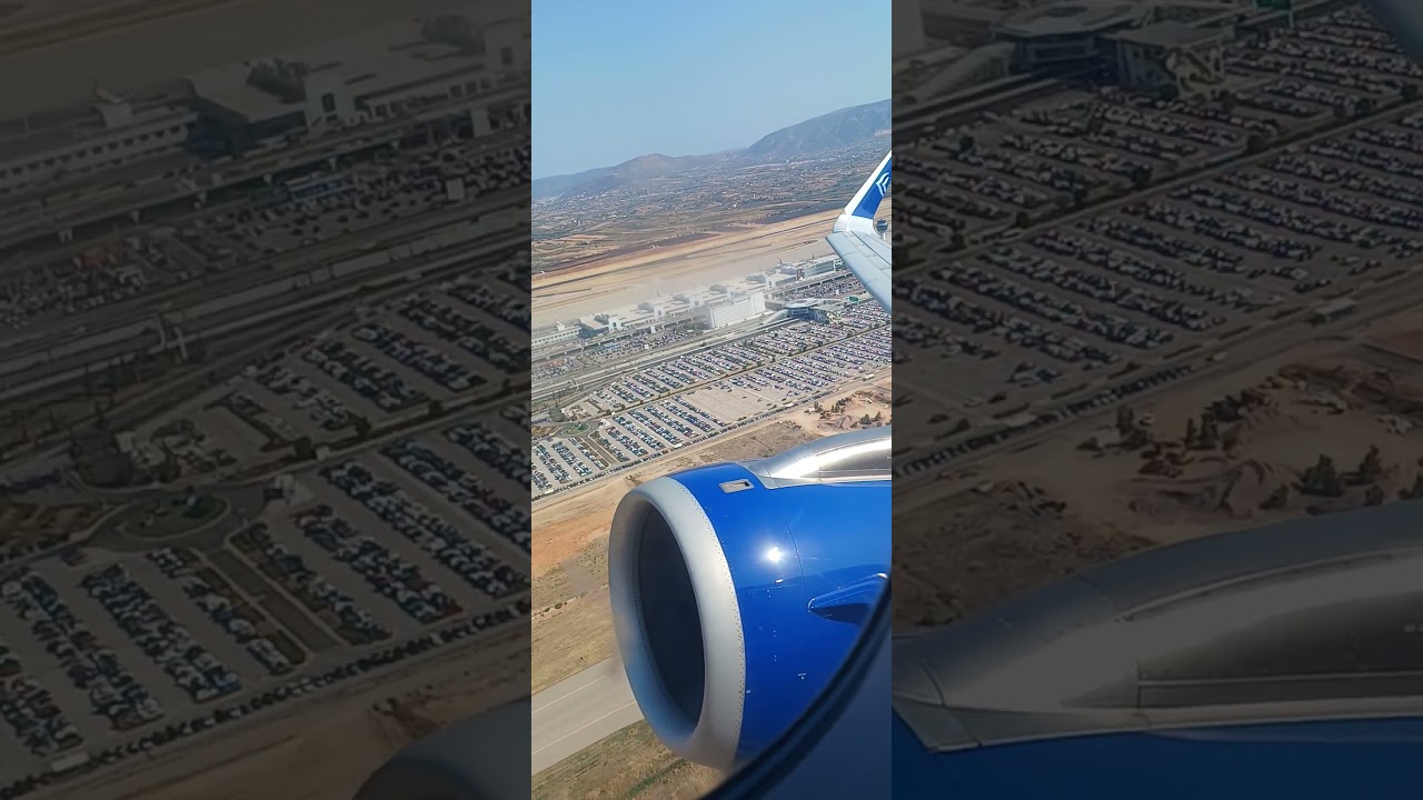 Decollo dal aeroporto di Atene