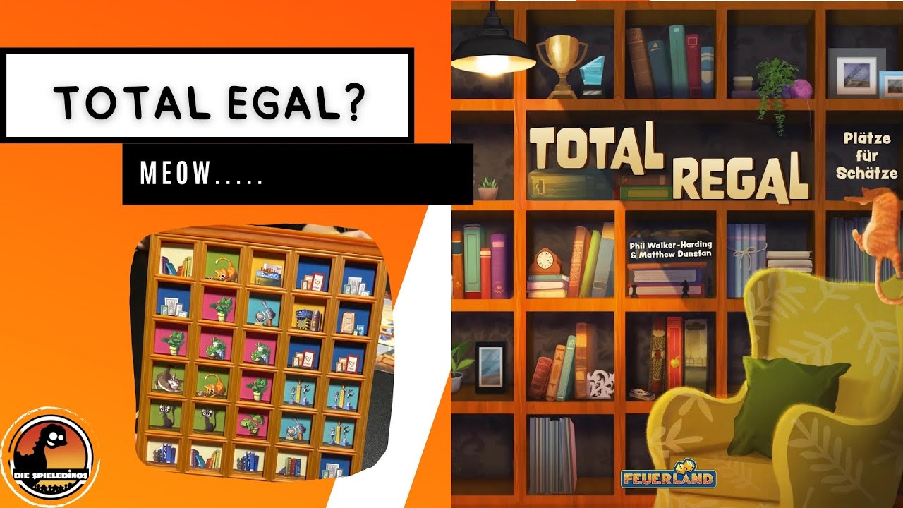 Total Regal - Plätze für Schätze - Regeln in 5 Minuten + Fazit