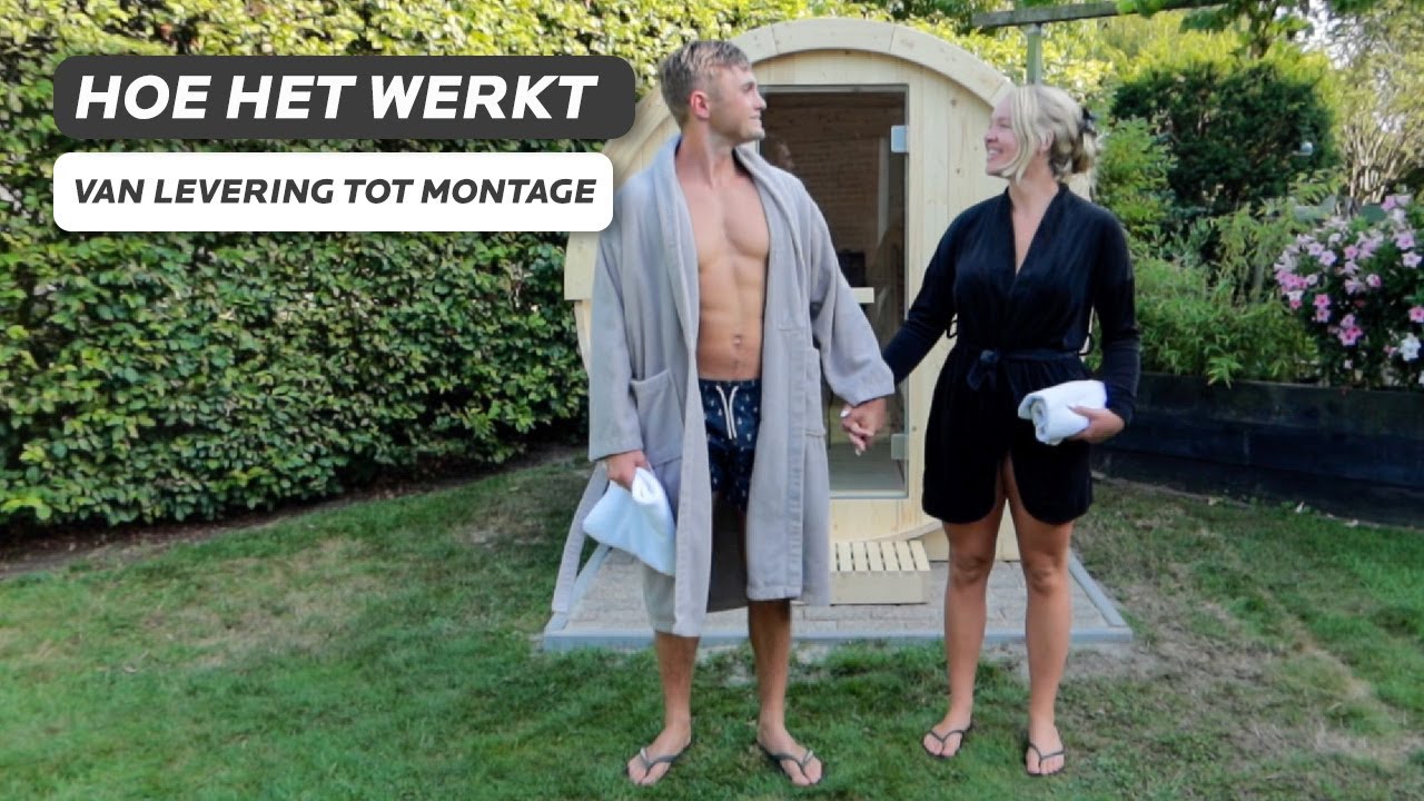 Barrelsauna: van levering tot montage | SuperSauna ®