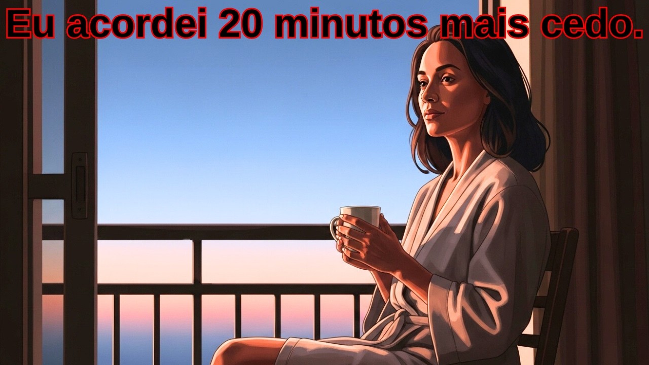 Clara Acordou 20 Minutos Mais Cedo Por 30 Dias — e Descobriu o Que Estava Perdendo