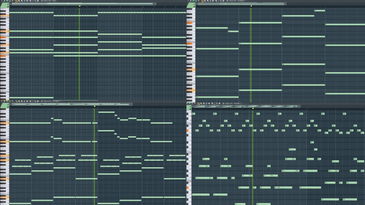 Five Chords Progressions for Cinematic Music